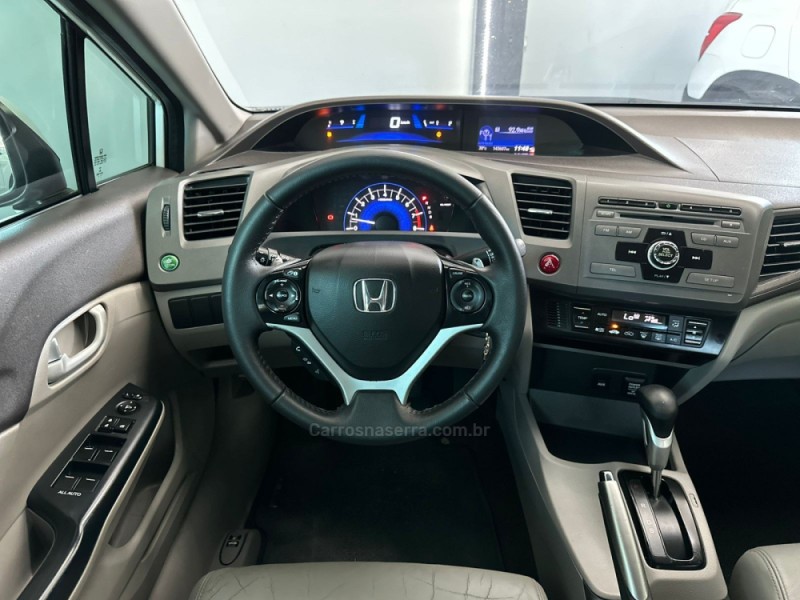 CIVIC 2.0 LXR 16V FLEX 4P AUTOMÁTICO - 2014 - NOVO HAMBURGO