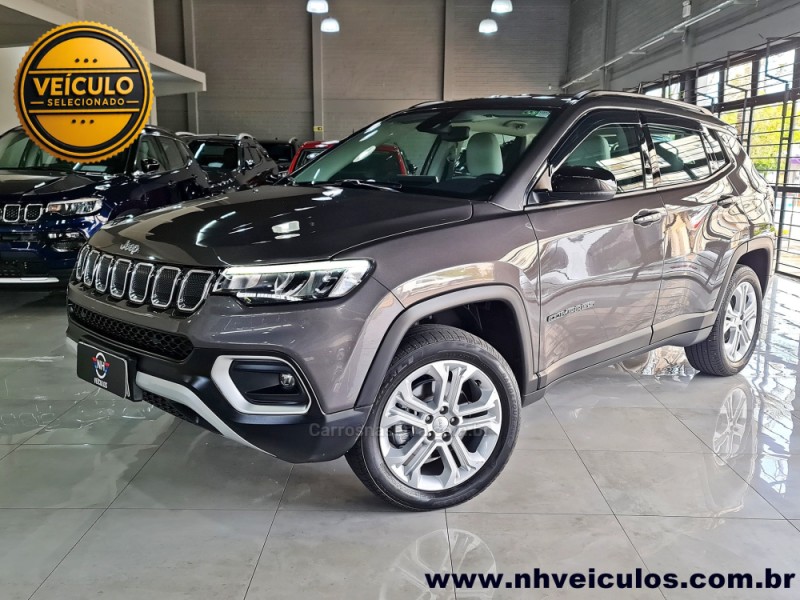 COMPASS 2.0 LONGITUDE TD350 TURBO DIESEL 4X4 4P AUTOMÁTICO - 2022 - NOVO HAMBURGO