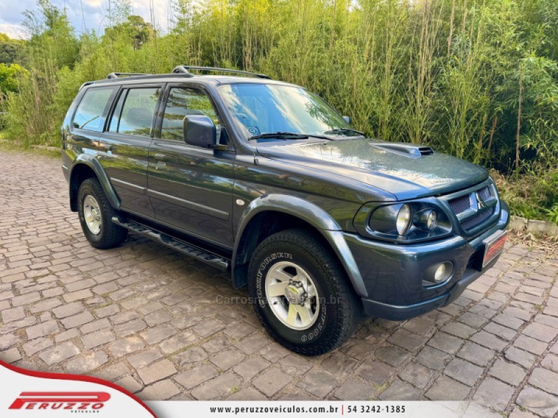 PAJERO SPORT 2.5 HPE 4X4 8V TURBO INTERCOOLER DIESEL 4P AUTOMÁTICO - 2005 - NOVA PRATA