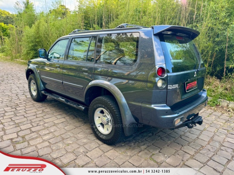 PAJERO SPORT 2.5 HPE 4X4 8V TURBO INTERCOOLER DIESEL 4P AUTOMÁTICO - 2005 - NOVA PRATA