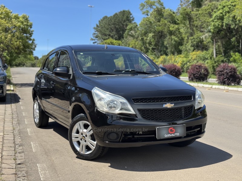 AGILE 1.4 MPFI LT 8V FLEX 4P MANUAL - 2011 - NOVA PRATA