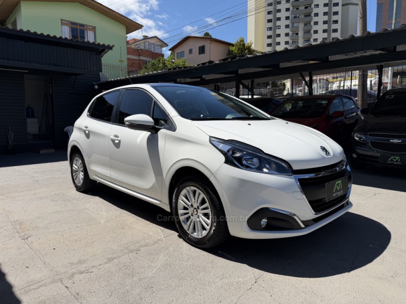 208 1.6 allure 16v flex 4p automatico 2018 caxias do sul