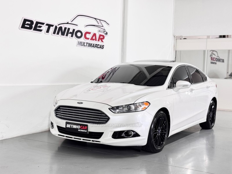 FUSION 2.0 TITANIUM FWD 16V GASOLINA 4P AUTOMÁTICO - 2014 - ESTâNCIA VELHA