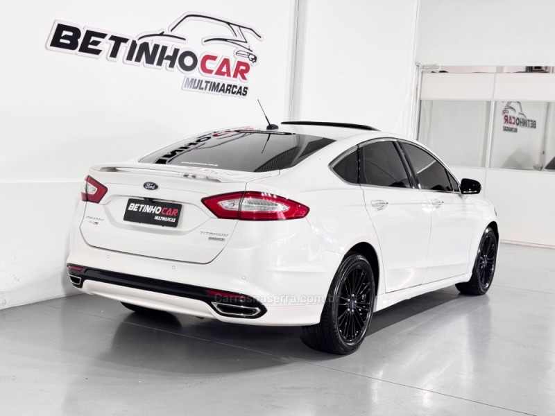 FUSION 2.0 TITANIUM FWD 16V GASOLINA 4P AUTOMÁTICO - 2014 - ESTâNCIA VELHA
