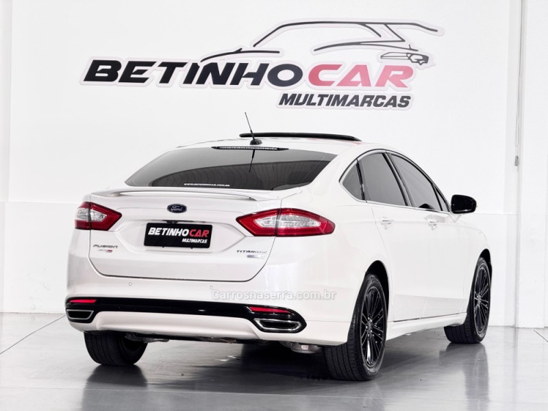 FUSION 2.0 TITANIUM FWD 16V GASOLINA 4P AUTOMÁTICO - 2014 - ESTâNCIA VELHA