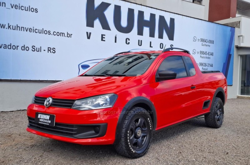 saveiro 1.6 mi trendline ce 8v flex 2p manual 2016 salvador do sul