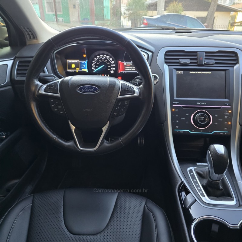 FUSION 2.0 TITANIUM GTDI ECOBOOST FWD GASOLINA 4P AUTOMÁTICO - 2014 - CAXIAS DO SUL