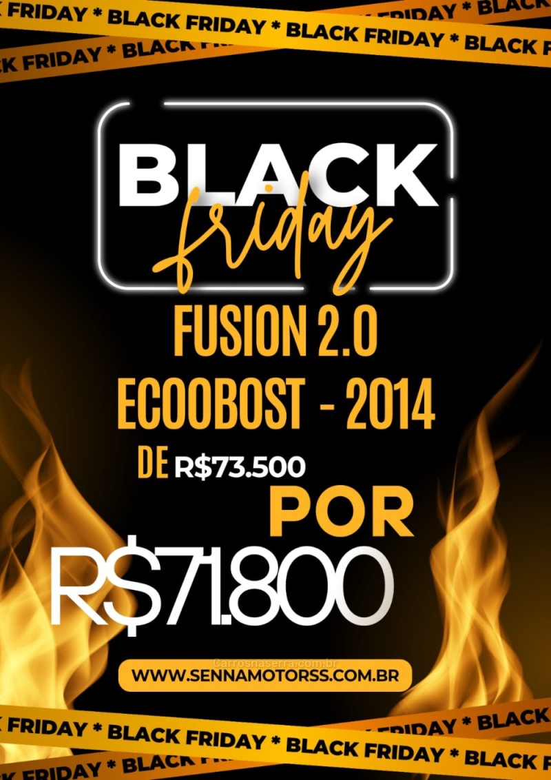 fusion 2.0 titanium gtdi ecoboost fwd gasolina 4p automatico 2014 caxias do sul