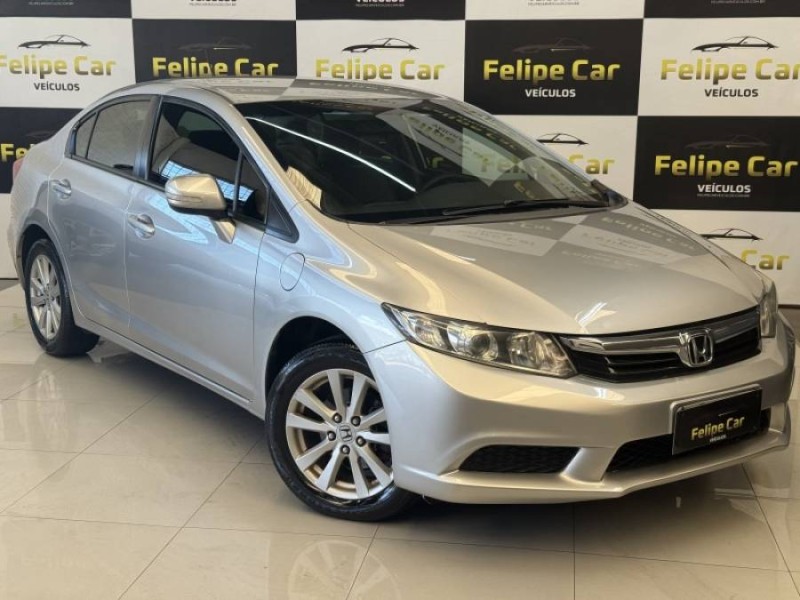 CIVIC 1.8 LXS 16V FLEX 4P AUTOMÁTICO - 2012 - CAXIAS DO SUL
