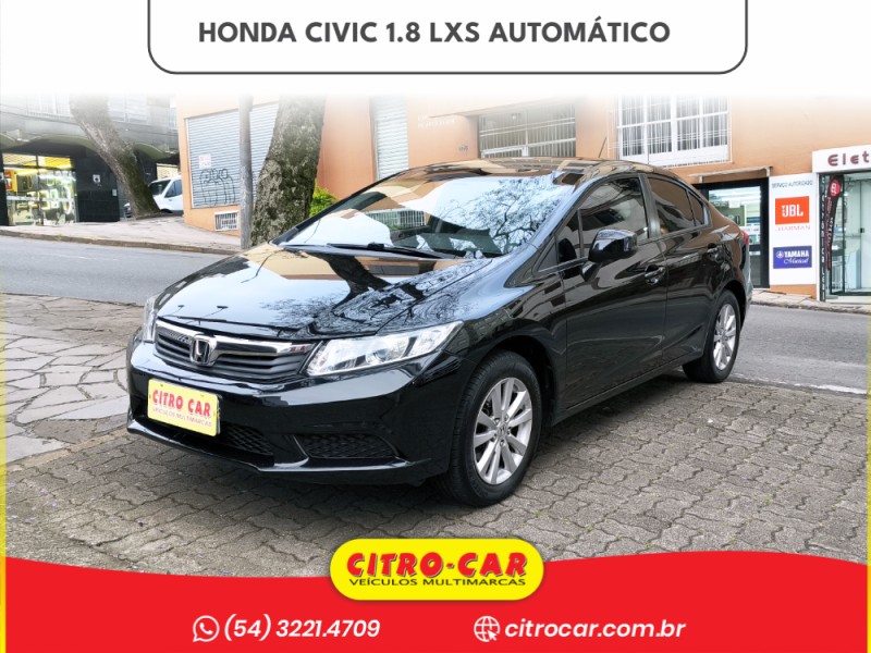 CIVIC 1.8 LXS 16V FLEX 4P AUTOMÁTICO - 2016 - CAXIAS DO SUL