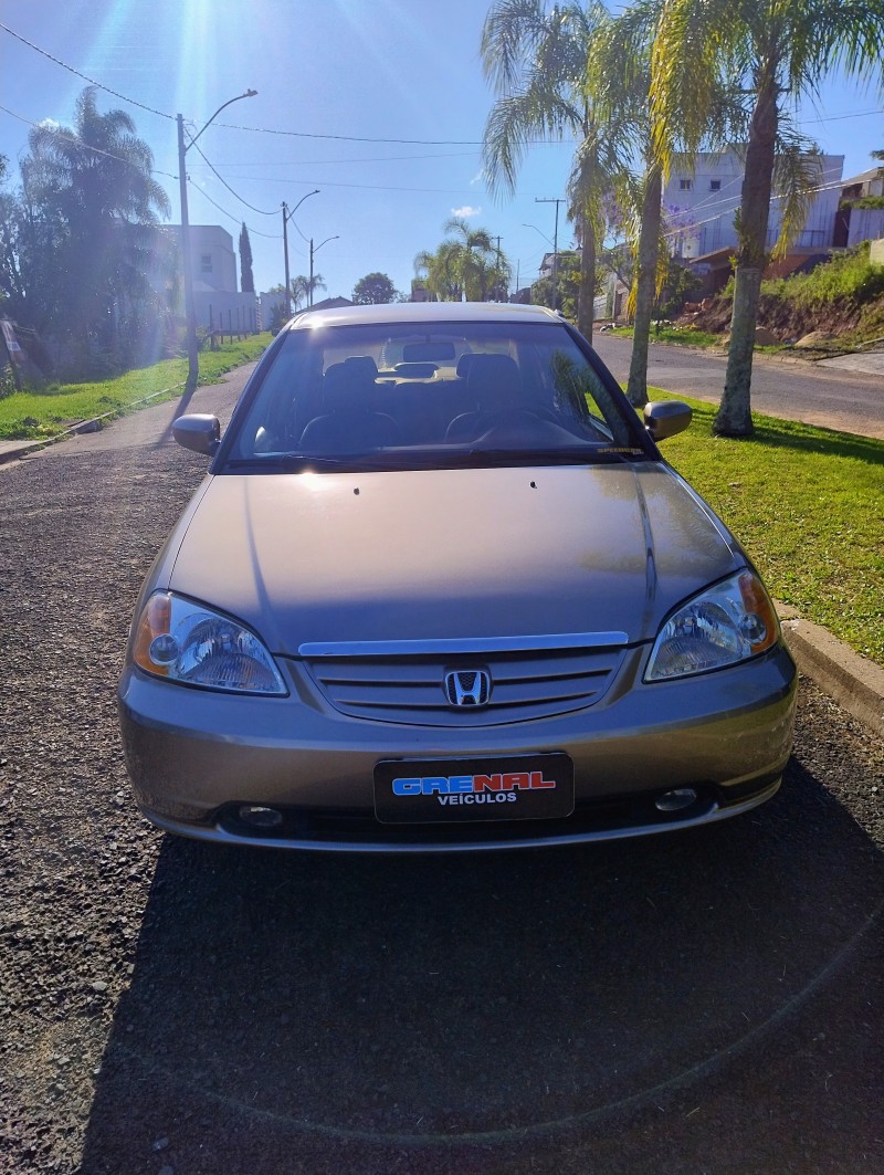 CIVIC 1.7 LXL 16V GASOLINA 4P AUTOMÁTICO - 2001 - CAMPO BOM
