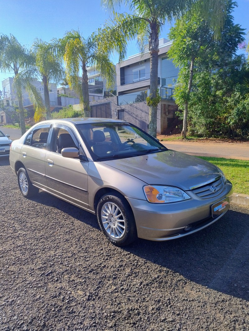 CIVIC 1.7 LXL 16V GASOLINA 4P AUTOMÁTICO - 2001 - CAMPO BOM