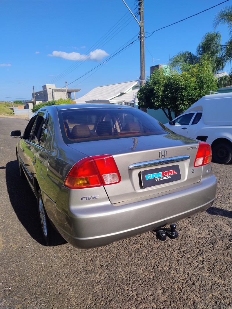 CIVIC 1.7 LXL 16V GASOLINA 4P AUTOMÁTICO - 2001 - CAMPO BOM