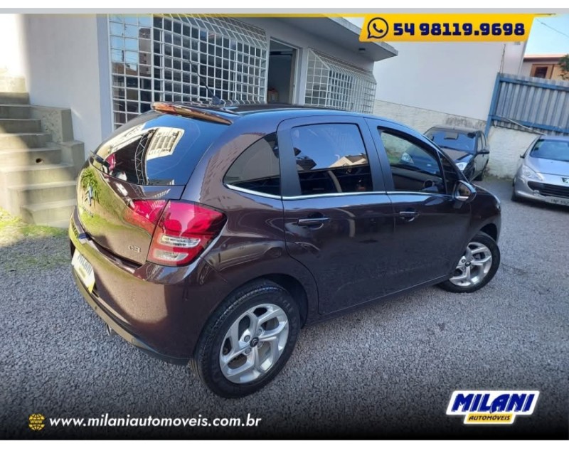 C3 1.6 EXCLUSIVE 16V FLEX 4P AUTOMÁTICO - 2019 - BENTO GONçALVES