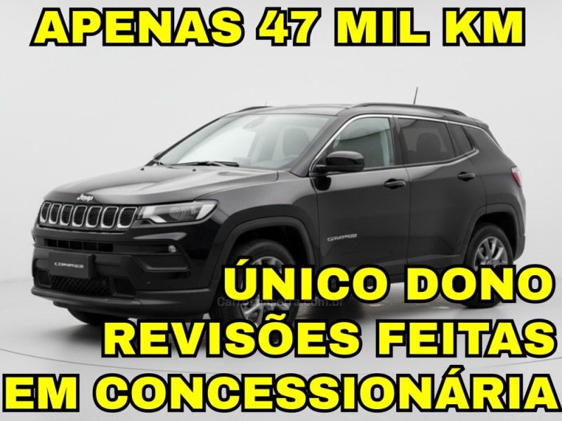 compass 1.3 longitude t270 16v turbo flex 4p automatico 2022 novo hamburgo