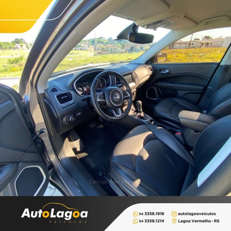COMPASS 2.0 16V DIESEL LONGITUDE 4X4 AUTOMÁTICO - 2017 - LAGOA VERMELHA