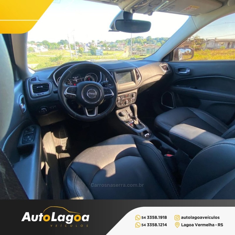 COMPASS 2.0 16V DIESEL LONGITUDE 4X4 AUTOMÁTICO - 2017 - LAGOA VERMELHA
