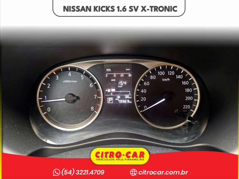 KICKS 1.6 16V FLEX SV 4P XTRONIC - 2018 - CAXIAS DO SUL