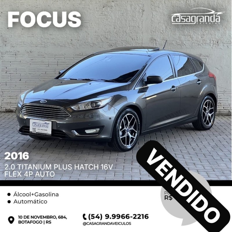 FOCUS 2.0 TITANIUM PLUS HATCH 16V FLEX 4P AUTO