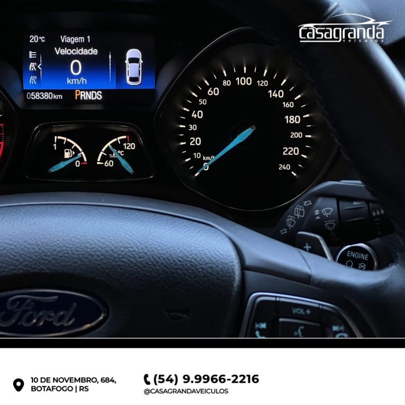 FOCUS 2.0 TITANIUM PLUS HATCH 16V FLEX 4P AUTO - 2016 - BENTO GONçALVES