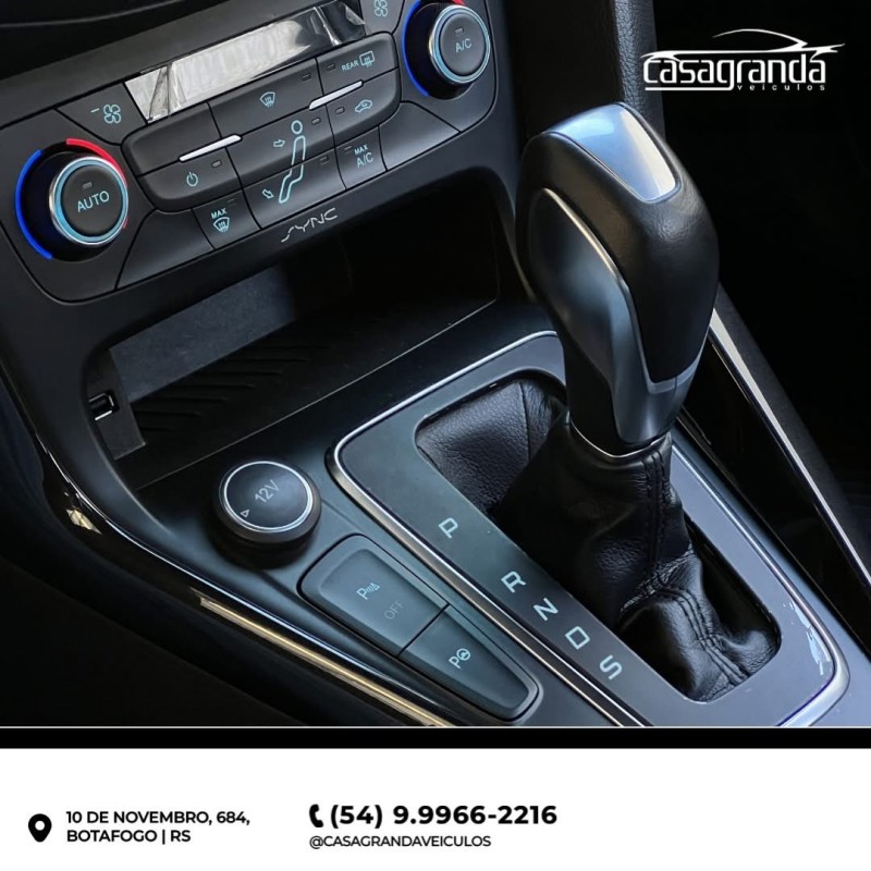 FOCUS 2.0 TITANIUM PLUS HATCH 16V FLEX 4P AUTO - 2016 - BENTO GONçALVES