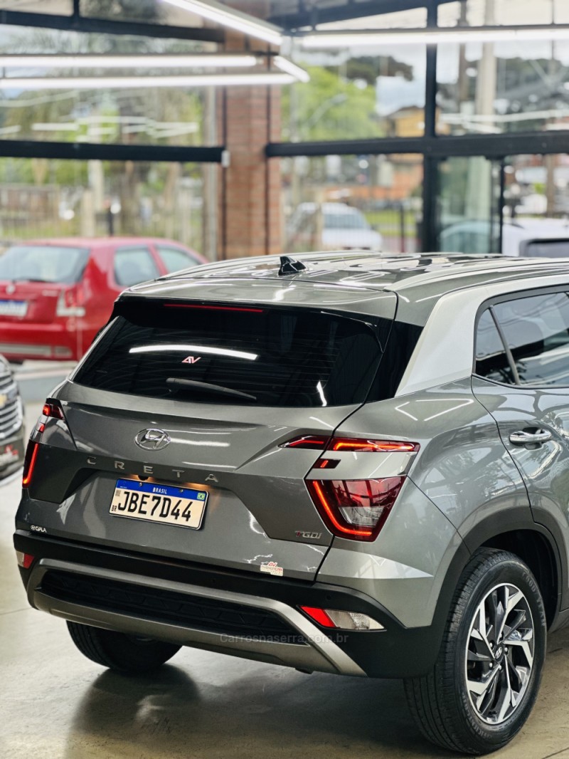 CRETA 1.0 LIMITED 12V TURBO FLEX 4P AUTOMÁTICO - 2022 - CANELA