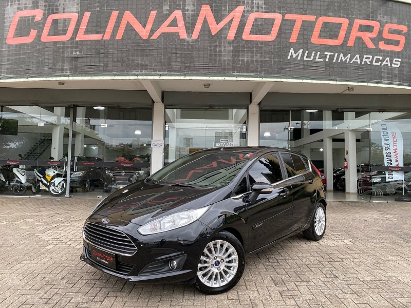 fiesta 1.6 titanium hatch 16v flex 4p manual 2014 caxias do sul