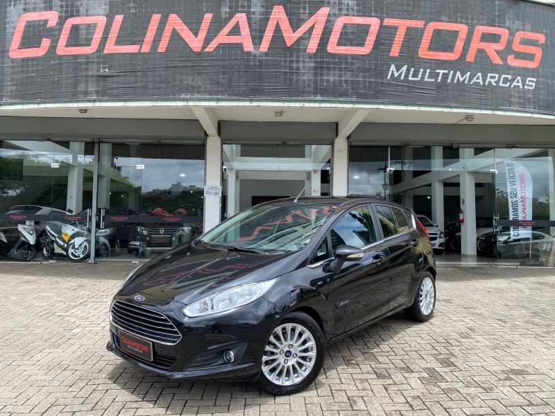 fiesta 1.6 titanium hatch 16v flex 4p manual 2014 caxias do sul
