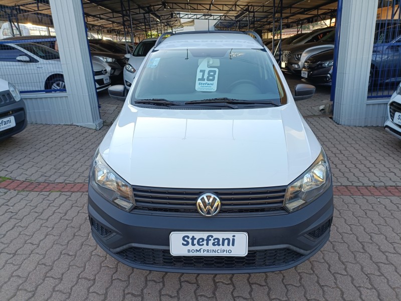 SAVEIRO 1.6 MSI ROBUST CD 8V FLEX 2P MANUAL - 2018 - BOM PRINCíPIO