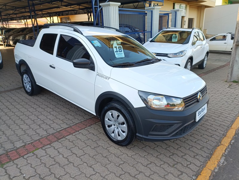 SAVEIRO 1.6 MSI ROBUST CD 8V FLEX 2P MANUAL - 2018 - BOM PRINCíPIO