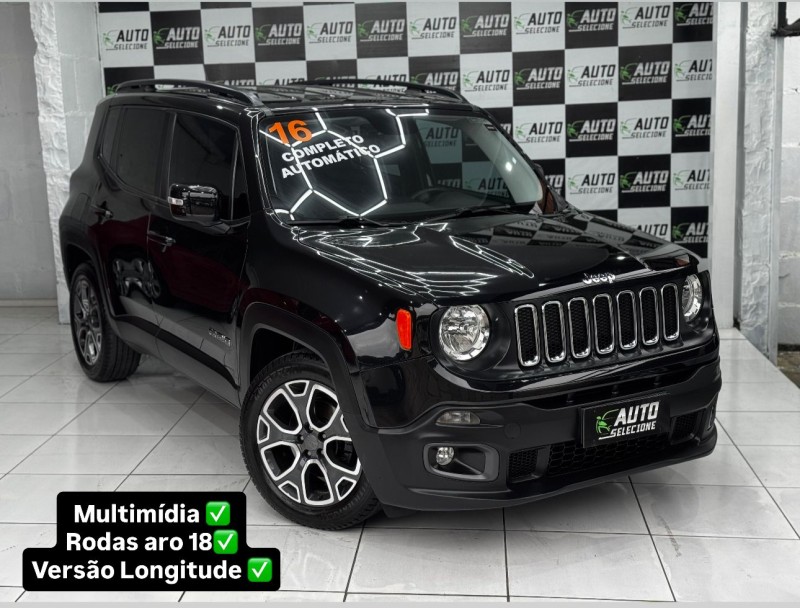 RENEGADE 1.8 16V FLEX LONGITUDE 4P AUTOMÁTICO