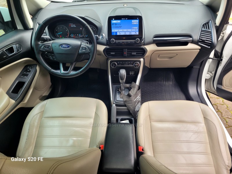 ECOSPORT 2.0 TITANIUM PLUS 16V FLEX 4P AUTOMÁTICO - 2018 - NOVA PRATA