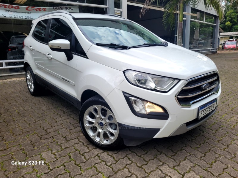 ecosport 2.0 titanium plus 16v flex 4p automatico 2018 nova prata