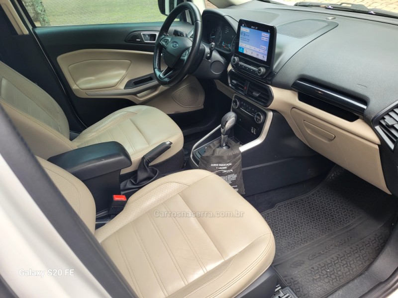 ECOSPORT 2.0 TITANIUM PLUS 16V FLEX 4P AUTOMÁTICO - 2018 - NOVA PRATA