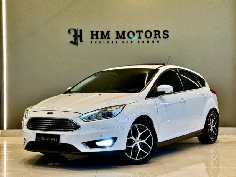 focus 2.0 titanium plus hatch 16v flex 4p auto 2016 caxias do sul