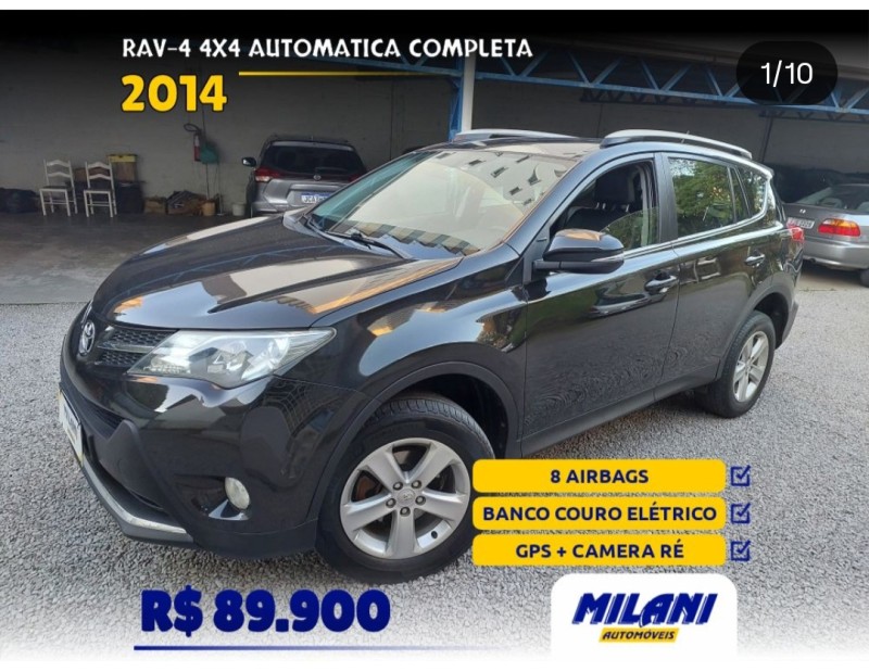 rav4 2.0 4x4 16v gasolina 4p automatico 2014 bento goncalves