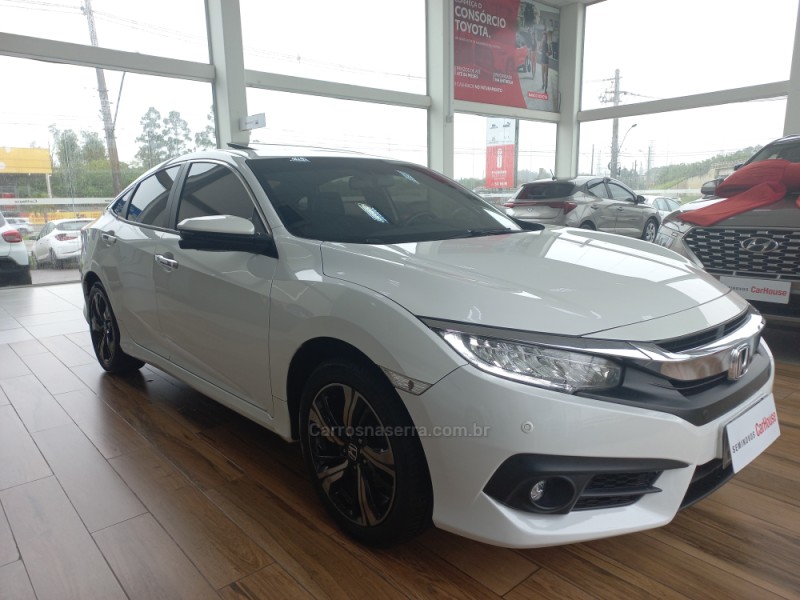 CIVIC 1.5 16V TOURING TURBO GASOLINA 4P AUTOMÁTICO - 2017 - TAQUARA