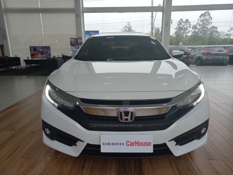 CIVIC 1.5 16V TOURING TURBO GASOLINA 4P AUTOMÁTICO - 2017 - TAQUARA
