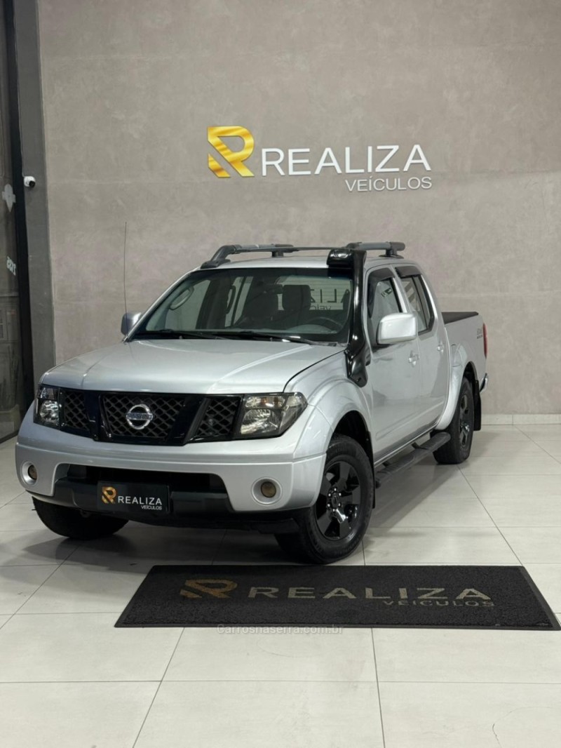 frontier 2.5 se 4x4 cd turbo eletronic diesel 4p automatico 2010 santa cruz do sul