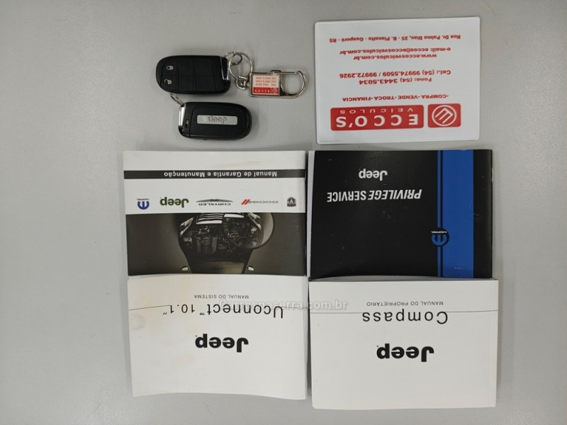 COMPASS 1.3 LONGITUDE T270 16V TURBO 4X2 FLEX 4P AUTOMÁTICO - 2022 - GUAPORé