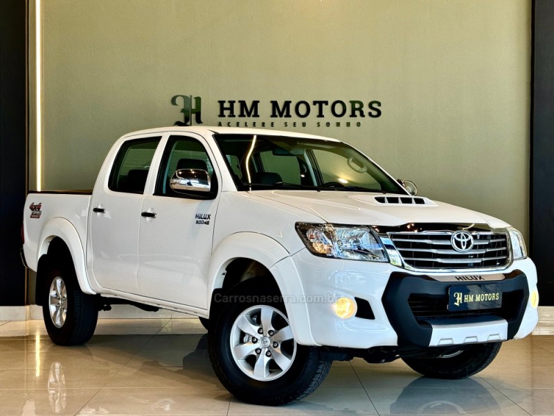 HILUX 3.0 SRV 4X4 CD 16V TURBO INTERCOOLER DIESEL 4P AUTOMÁTICO - 2013 - CAXIAS DO SUL