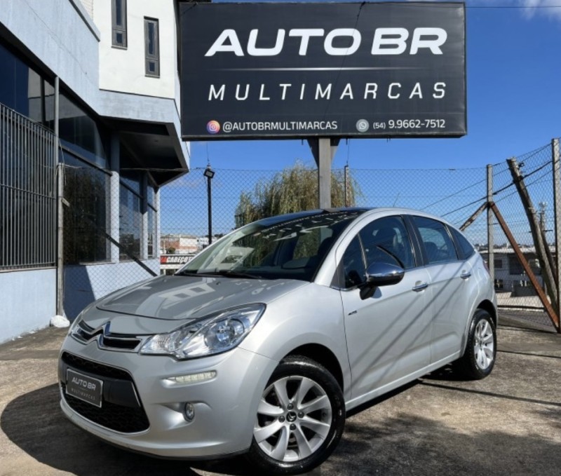 c3 1.6 i exclusive 16v gasolina 4p manual 2014 caxias do sul