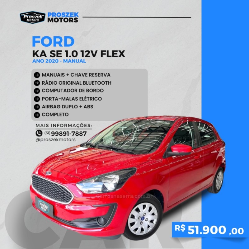 ka 1.0 se 12v flex 4p manual 2020 canoas