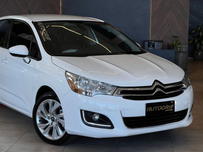 C4 LOUNGE 1.6 TENDANCE 16V TURBO FLEX 4P AUTOMÁTICO - 2015 - CAMPO BOM