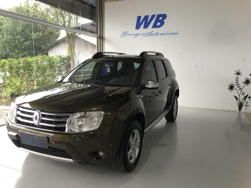 RENAULT - DUSTER - 2012/2013 - Verde - R$ 49.800,00