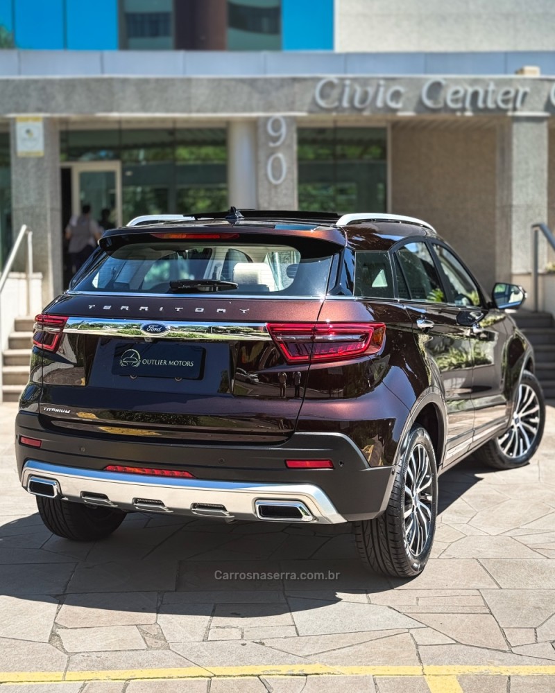 TERRITORY 1.5 GTDI ECOBOOST TITANIUM 16V GASOLINA 4P AUTOMÁTICO - 2022 - NOVO HAMBURGO