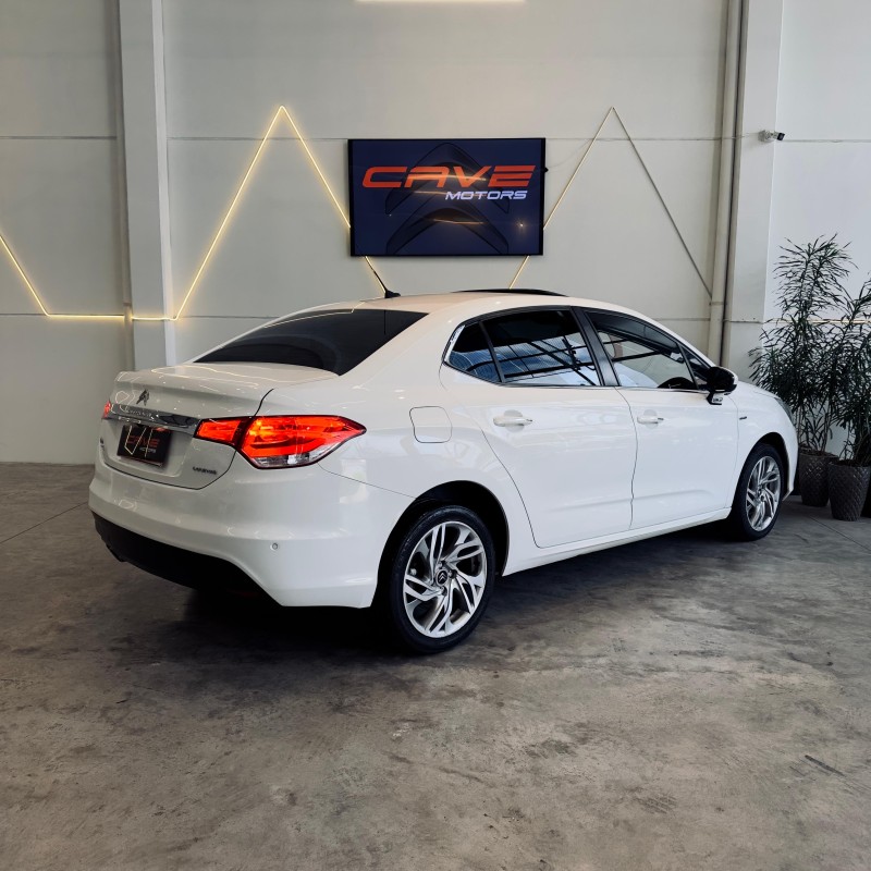 C4 LOUNGE 1.6 EXCLUSIVE 16V TURBO FLEX 4P AUTOMÁTICO - 2015 - CAXIAS DO SUL