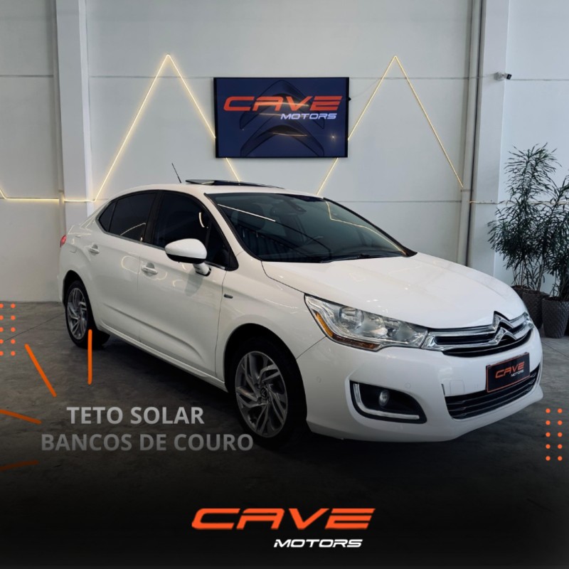 C4 LOUNGE 1.6 EXCLUSIVE 16V TURBO FLEX 4P AUTOMÁTICO