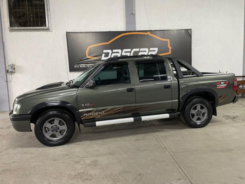 S10 2.8 RODEIO 4X4 CD 12V TURBO ELECTRONIC INTERCOOLER DIESEL 4P MANUAL - 2011 - BOM PRINCíPIO