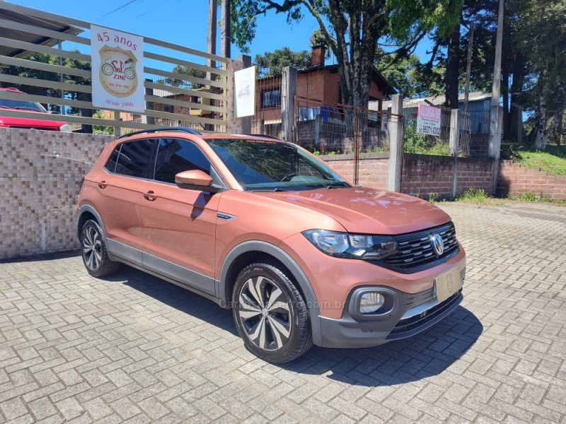 T-CROSS 1.0 COMFORTLINE TSI FLEX 4P AUTOMÁTICO - 2021 - CANELA